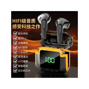 新款外貿TWS無線藍牙耳機半入耳式運動