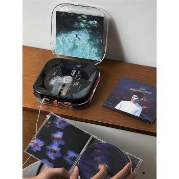 syitren/賽塔林R400復古CD機藍牙便攜播放器充電手提小眾浪漫禮物