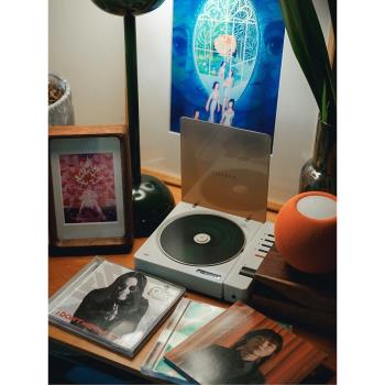 Syitren/賽塔林R300復古藍牙CD機播放器充電便攜式小眾浪漫禮物