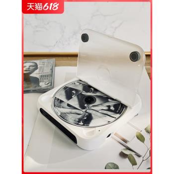 CD機復讀機MP3隨身聽學生英語聽力輕薄便攜黑膠CD專輯迷你播放機