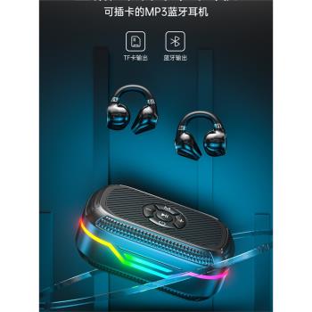 夾耳式MP3可插卡藍牙耳機隨身聽一體式跑步運動藍牙耳機HIFI音質