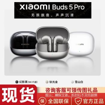 【WiFi版搶先加購】小米Xiaomi Buds 5Pro無線藍牙耳機入耳式降噪