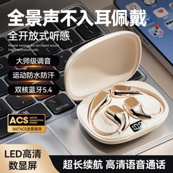 德國無線掛耳式運動藍牙耳機2024新款高階降噪骨傳導