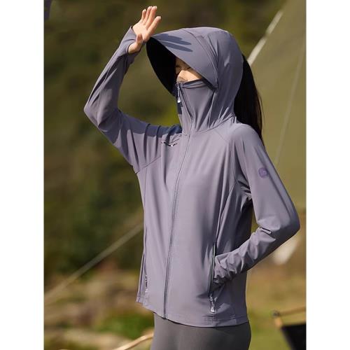 JEEP吉普冰絲防曬衣女2025新款夏季防曬服大帽檐防紫外線薄男外套