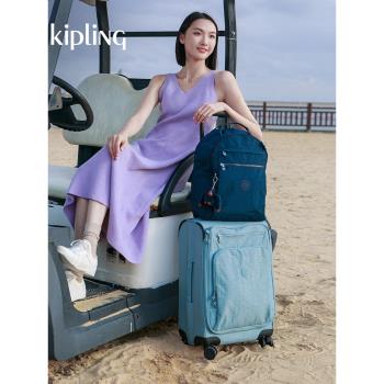 (免運)Kipling男女款2025春夏新旅行包雙肩包揹包15.6英寸電腦包|MICAH