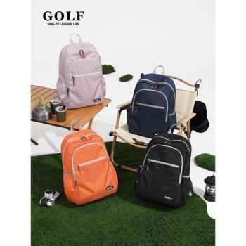(免運)GOLF/高爾夫新款折疊揹包輕便防潑水旅遊登山包簡約潮休閑男女通