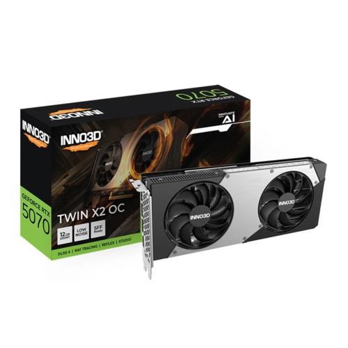 Inno3D 映眾 RTX 5070 12GB GDDR7 TWIN X2  OC 顯示卡