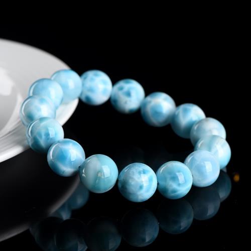 久雅水晶天然海紋石圓珠手串玉化級龜背海紋石手鏈廠家直銷|其他(卑金屬