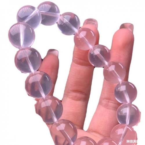 天然星光粉手串莫桑比克星光粉水晶手鏈六芒星芙蓉石水晶時尚飾品