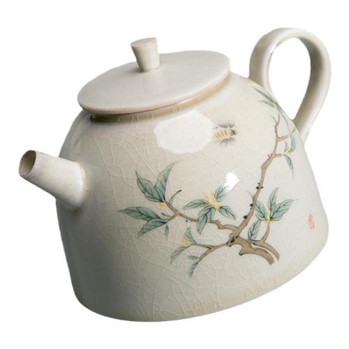 唐俊景德鎮茶壺陶瓷單壺泡茶中式高端手工孤品家用功夫茶具|茶具|ETMall