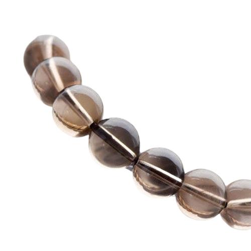 茶水晶手鏈天然巴西茶晶煙晶茶水晶單圈水晶手串男女款時尚送禮物