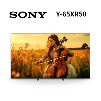 SONY索尼 Y-65XR50 65型 XR Mini LED BRAVIA 5 智慧電視 全新公司貨 保固兩年 含基本桌放安裝