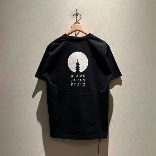 BEAM×JAPAN KYOTO 25SS PRINT 京都限定富士山情侶短袖T恤小紅繩
