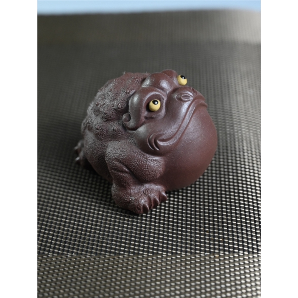微瑕～（5025-5048）宜興紫砂茶寵擺件手把茶玩雕塑茶具創意茶|茶寵擺飾