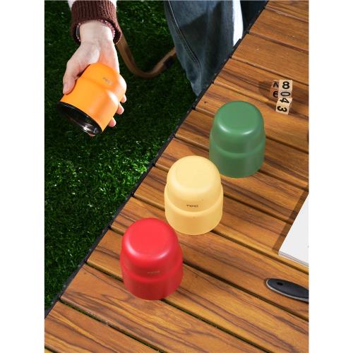 高顏值戶外杯子小容量迷你水杯304不銹鋼咖啡杯露營隨行杯分享杯