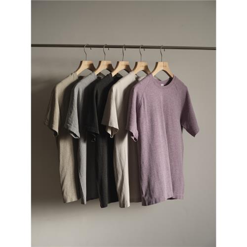 Utimus / NO LOGO聯名MVT運動短袖健身吸濕速干無縫提花合身tee