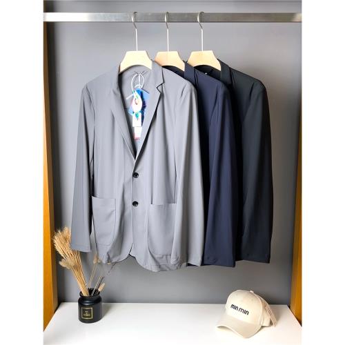 行走的遮陽傘！冰爽舒適速干透氣！男士夏季商務休閑防曬涼感西服