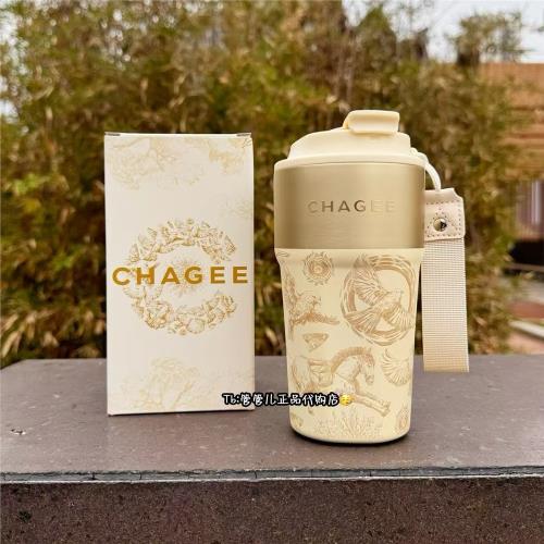 霸王茶姬周邊限定杯子金烏扶搖單拎隨手杯保溫杯單飲翻蓋水杯送禮