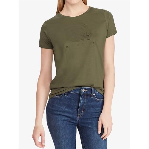 【清倉3折】撿漏埃及棉美單貴貨小馬L立體字母T恤25053160