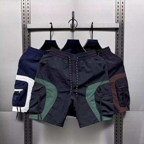 美式工裝短褲男夏季潮牌痞帥機能戶外休閑五分褲寬松速干運動褲衩