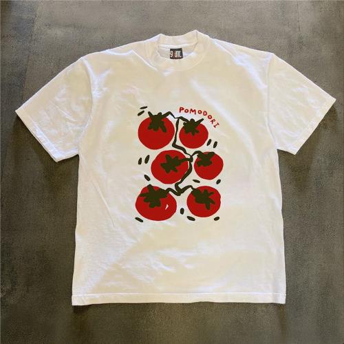 搞錢做慈善 3A260克重磅純棉！美式帥氣潮流情侶女寬松短袖T恤男