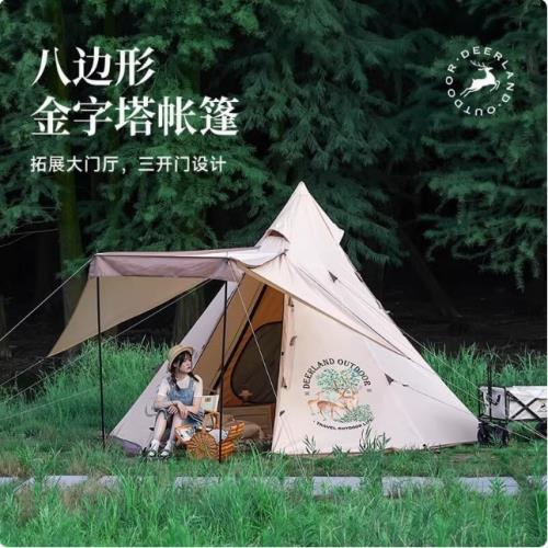 戶外金字塔帳篷易搭建印第安露營防曬防雨抗風野營裝備