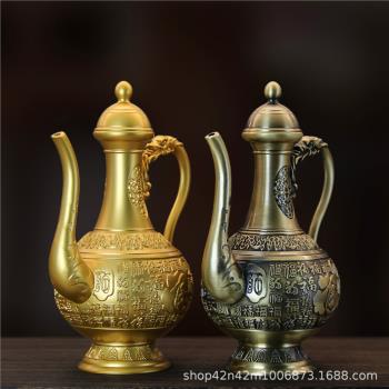 古董古玩做舊3D活體龍擺件展廳擺設裝飾生肖龍小銅器工藝跨境熱銷|金屬