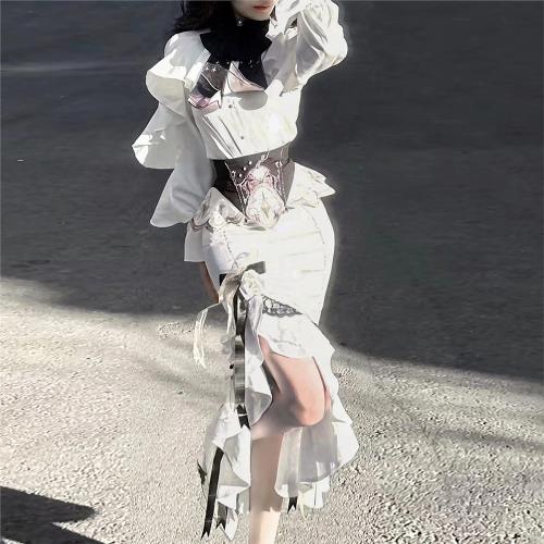 2026熊逗醬原創環星門洛麗塔女Lolita腰封上衣長裙短裙套裝7173