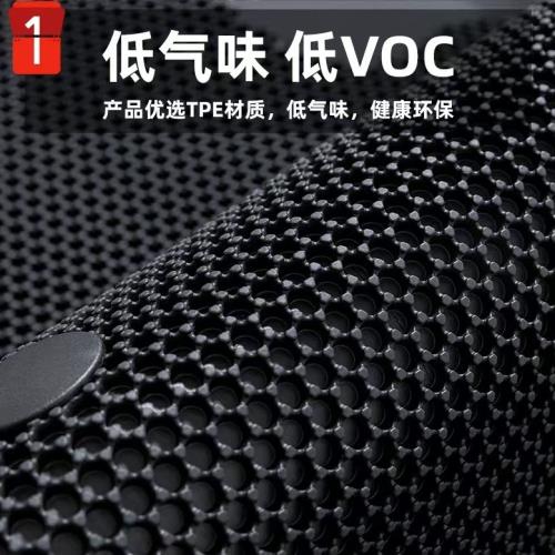 防滑耐用升級煥新 TPE蜂窩汽車腳墊多種車型裁剪腳墊材料外貿批發