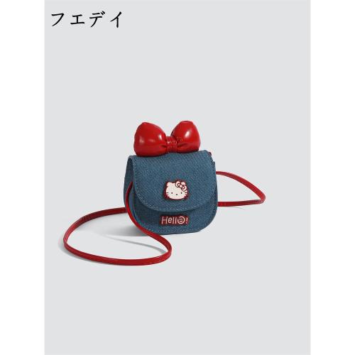 日本フエデイ口紅包包女式2026夏新款hellokitty手提小拎包斜挎包