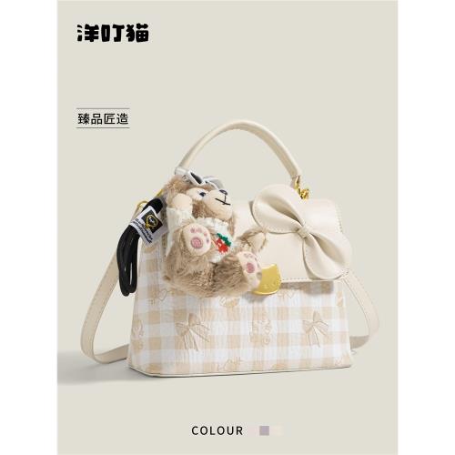 洋叮貓生日禮物高級感貓咪手提包女生2026新款夏通勤單肩斜挎小包
