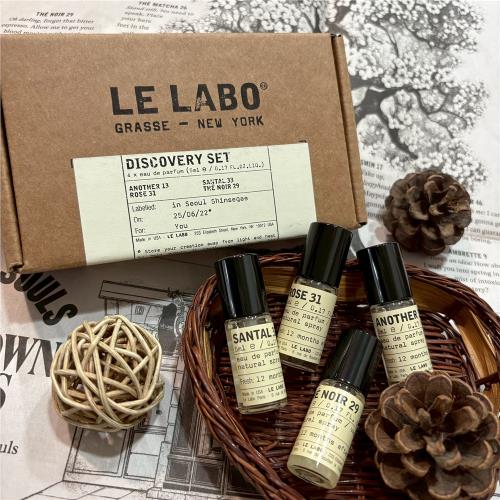 限定組合【Le Labo】探索組合5ml*4 淡香精禮盒黑茶29 檀香33 玫瑰31