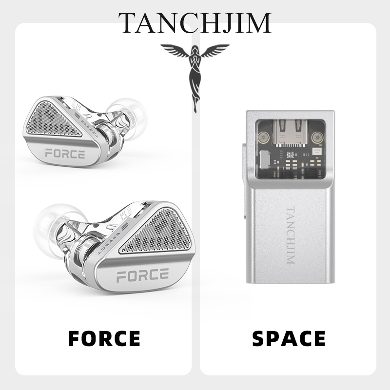 TANCHJIM天使吉米原力FORCE耳機雙動圈HIFI入耳式音樂耳塞|有線HIFI耳機