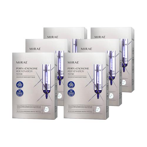 【MIRAE 未來美】專業院線PDRN外泌體新生面膜(3片)x6盒
