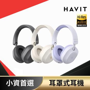 【Havit 海威特】H668BT 長續航靜界ANC藍牙耳罩式耳機 (Hi-Res無損金標認證)
