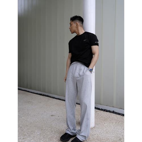 GTAL美式單向導休閑褲速干涼感長褲透氣運動褲子抽繩直筒純色衛褲