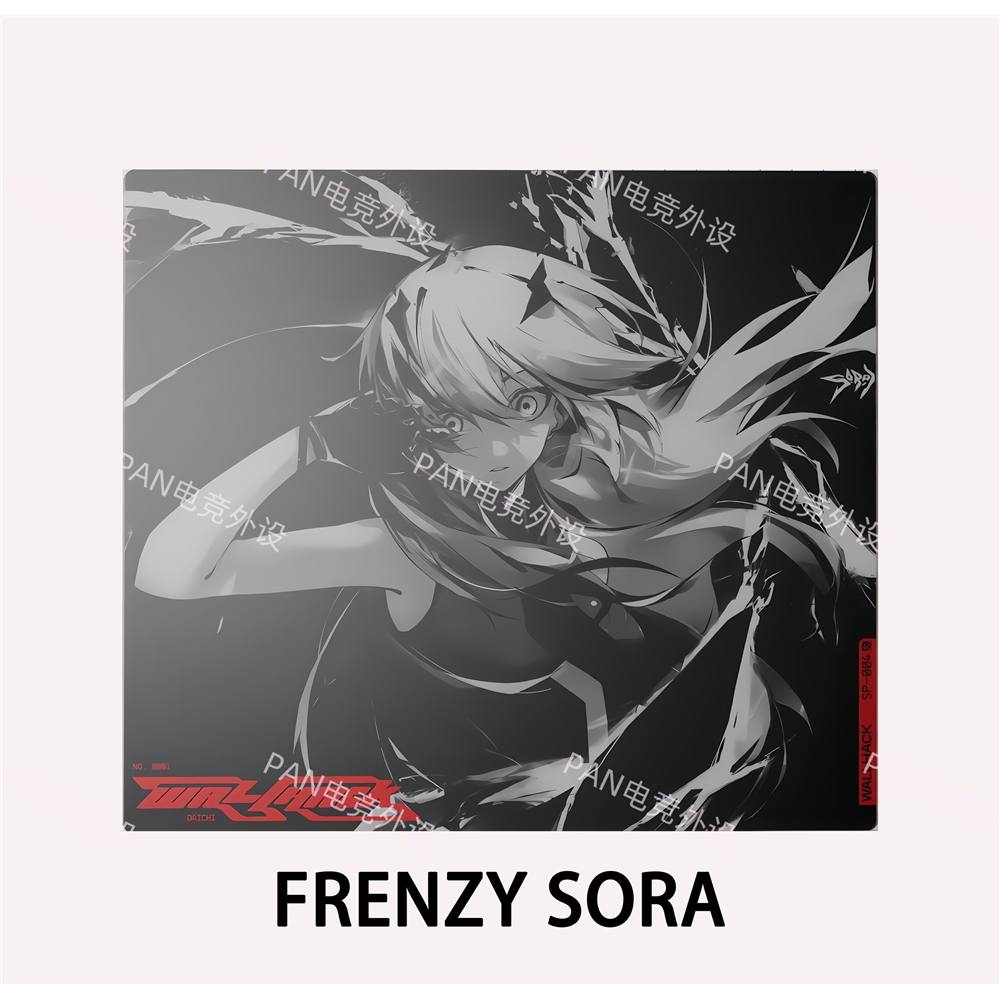 WALLHACK 4.0 Frenzy SORA/Faith Yume涂層電競鼠標墊順滑復刻版|滑鼠墊