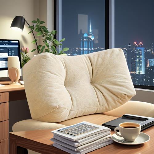 通用靠墊護腰午睡靠枕學生腰靠枕椅子靠背墊腰墊抱枕腰枕辦公室