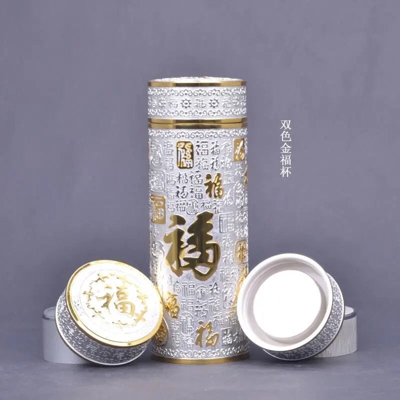 九龍銀杯銀水杯999銀內膽保溫杯銀離子保健杯商務禮品送人廠批發|水壺