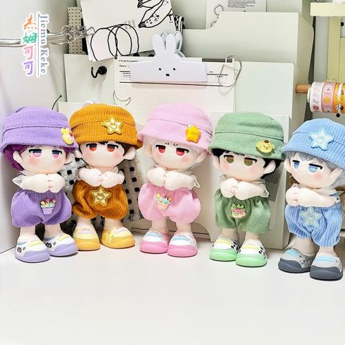 正品15cm捶錘體娃衣可愛棉花娃娃衣服17cm拉布布公仔玩偶換裝套裝|玩偶