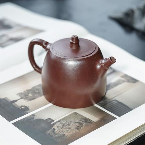 宜興紫砂壺名家手制內推出水石紅竹葉漢鐸批發代發|咖啡茶具/酒具