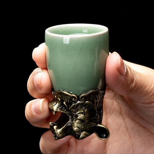 ALI6陶瓷白酒杯分酒器禮盒套裝十二生肖酒杯酒具輕奢烈酒杯家用送|酒具
