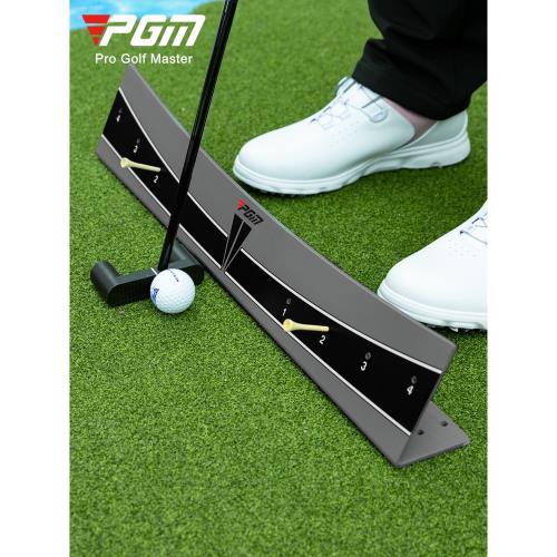 PGM高爾夫推桿練習器golf軌跡指引板 推桿尺板推桿軌跡平衡練習器