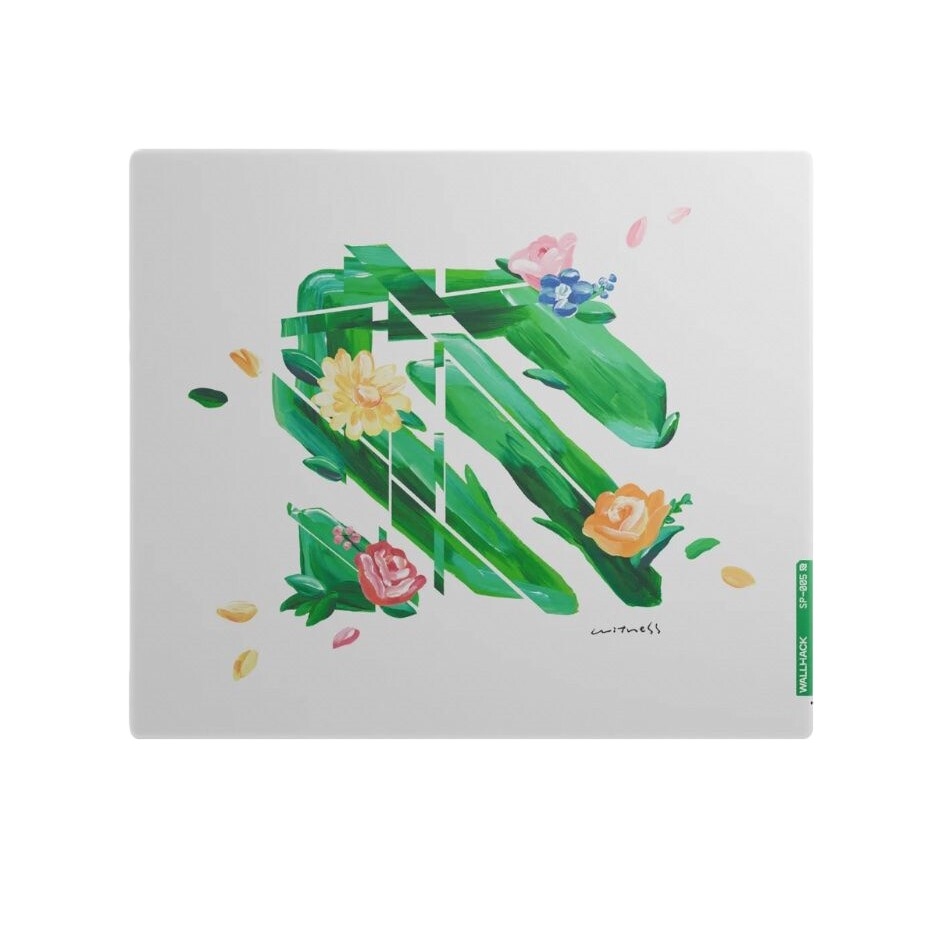 WALLHACK沃哈克SP005 WITNESS鋼化玻璃鼠標墊電競游戲FPS專用大號|滑鼠