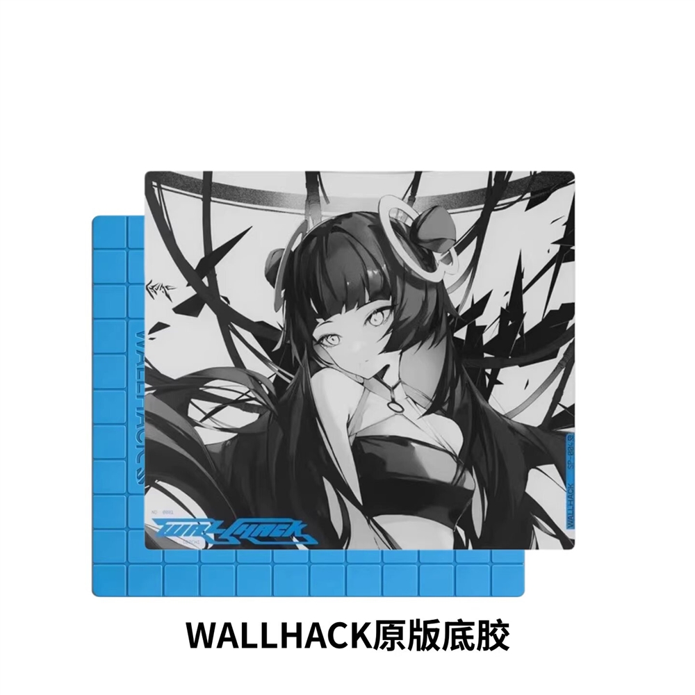 WALLHACK沃哈克SP004 Faith Yume鋼化玻璃鼠標墊電競游戲FPS專用|滑鼠墊