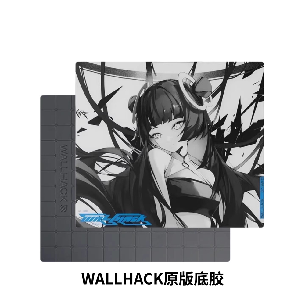 WALLHACK沃哈克SP004 Faith Yume鋼化玻璃鼠標墊電競游戲FPS專用|滑鼠墊
