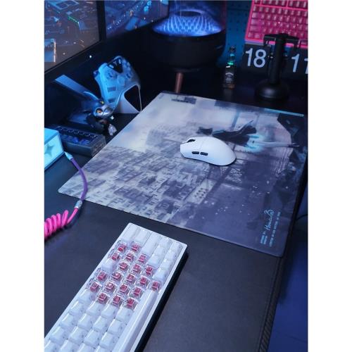 WALLHACK沃哈克SP005 DESOLATE YUME荒境鋼化玻璃鼠標墊FPS專用大|滑鼠