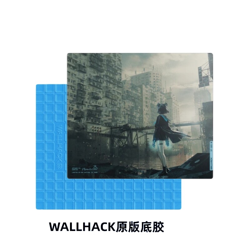 WALLHACK沃哈克SP005 DESOLATE YUME荒境鋼化玻璃鼠標墊FPS專用大|滑鼠