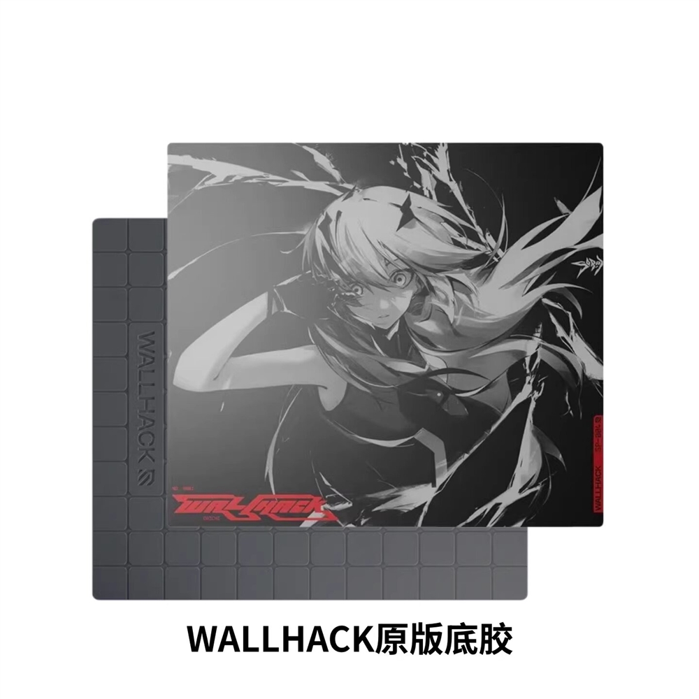 WALLHACK沃哈克SP004 Frenzy SORA玻璃鼠標墊電競游戲FPS專用大號|滑鼠