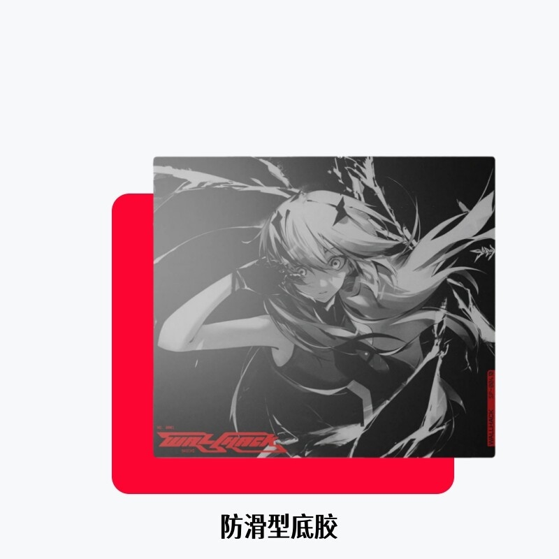 WALLHACK沃哈克SP004 Frenzy SORA玻璃鼠標墊電競游戲FPS專用大號|滑鼠